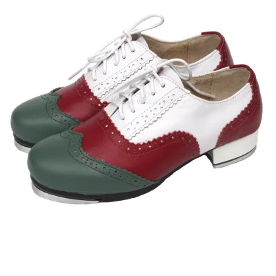 Танцевальная обувь из 100% натуральной кожи для мужчин и женщин профессиональная