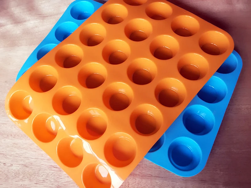 1 шт. силиконовый торт 24 даже пористый Круглый Желе для пудинга DIY Круглая Форма