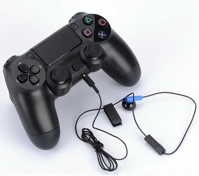 3 5 мм наушники для PS4 Dualshock Controller проводные Игровые с микрофоном 100 шт./лот - купить