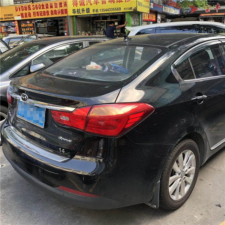Пластиковый козырек на окно для Kia Forte дефлектор от солнца и дождя K3 автомобильные
