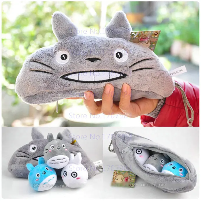 Мультяшные плюшевые игрушки Totoro бобовые 20 см детские новый стиль подушка Тоторо
