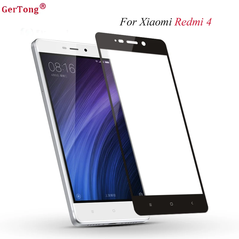 Закаленное стекло GerTong для Xiaomi Redmi 3 S полноразмерная Защитная пленка 3X 4A S2 Note 4 4X 5A 5