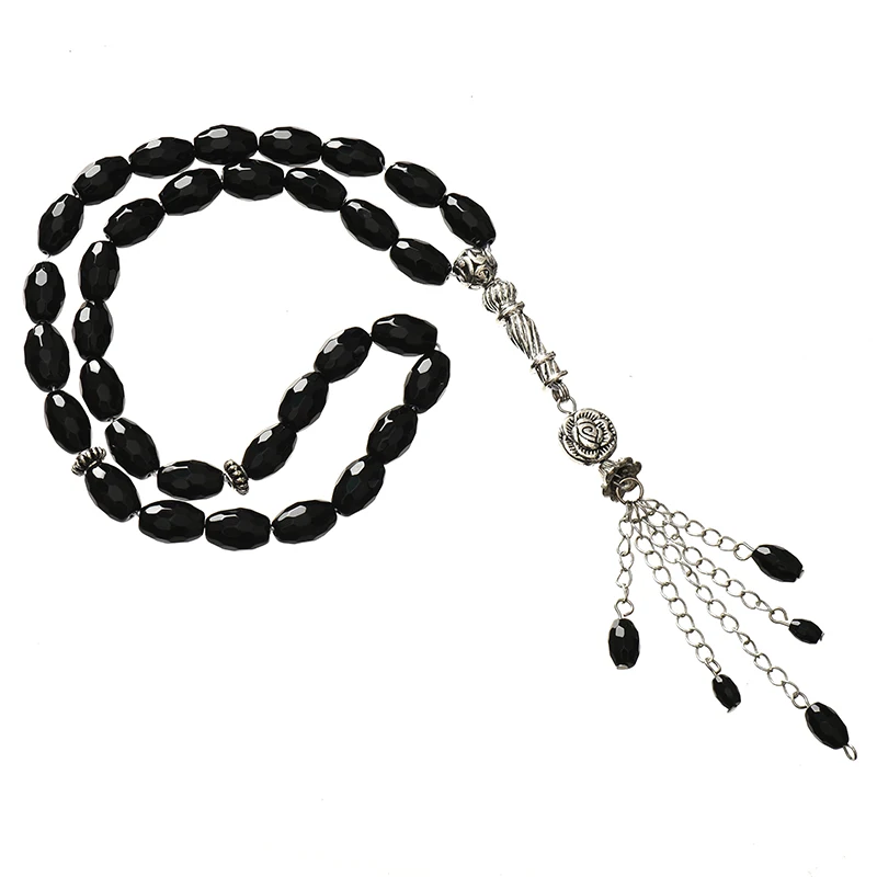 10 мм размер для черной яшмы каменные бусины граненые овальной формы ручной