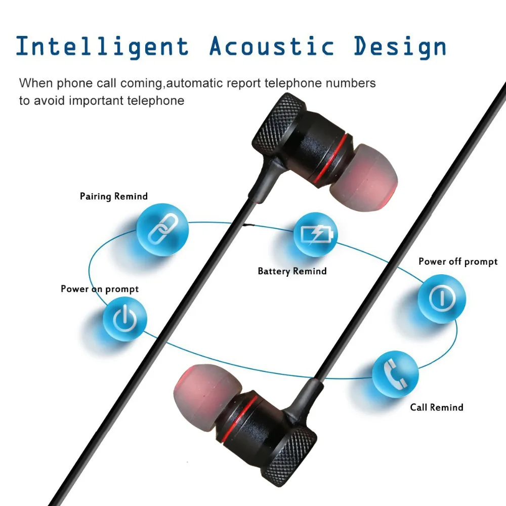 Hutmtech HT05 Беспроводной bluetooth наушники Спорт портативный мини-Беспроводной Bluetooth с