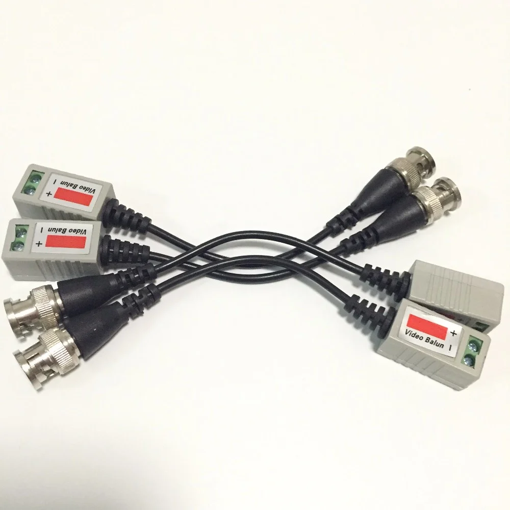 Новый Кабель адаптер для камеры пассивного Видео Balun BNC 10 шт. = 5 пар|adapter connector|adapter
