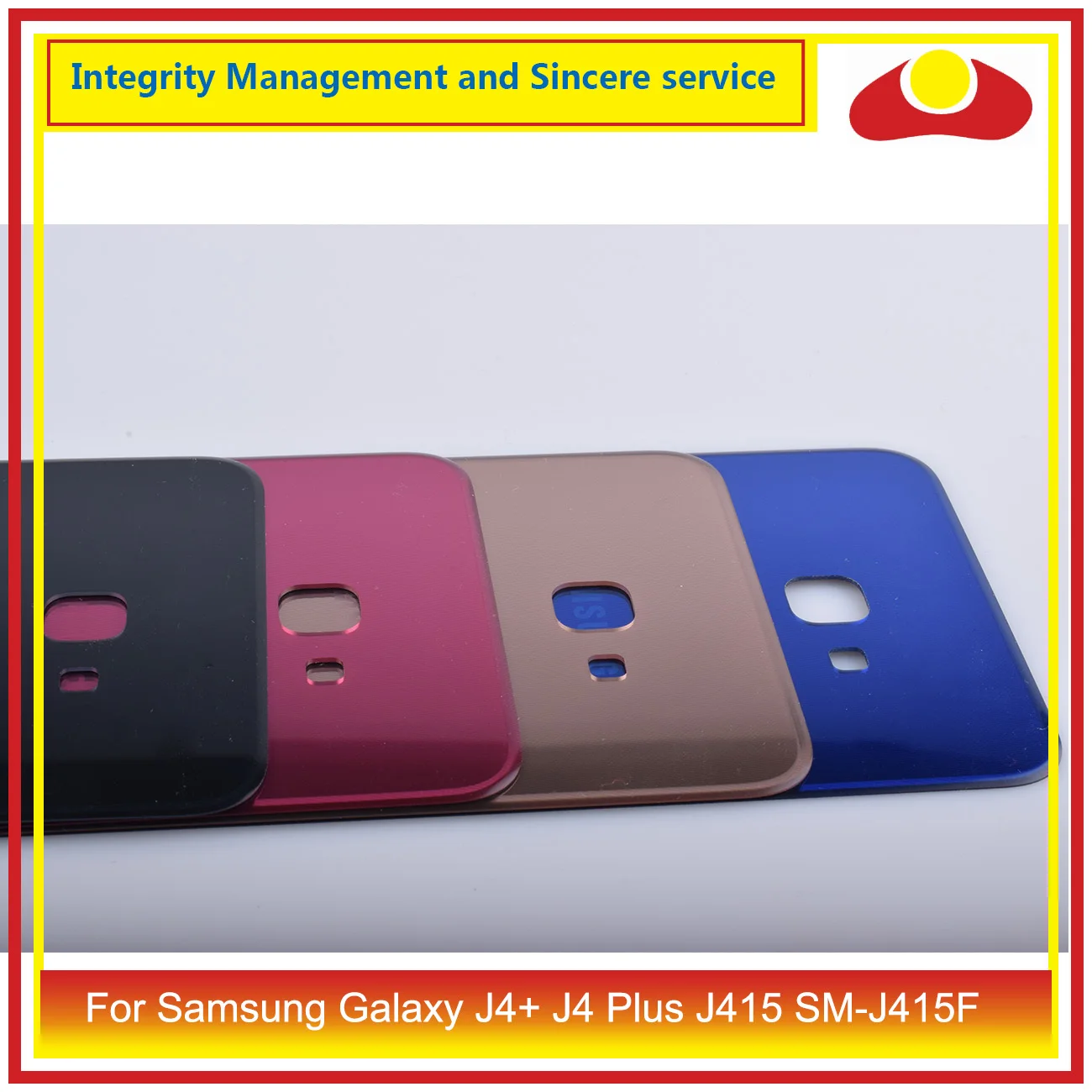 10Pcs/lot For Samsung Galaxy J4+ J4 plus J415 SM-J415F SM-J415G Housing Battery Door Rear Back Cover Case j415 Chassis Shell