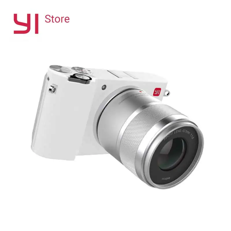 YI M1 цифровой Камера 2 объектива беззеркальных премьер зум 20MP WI FI BLE ЖК дисплей