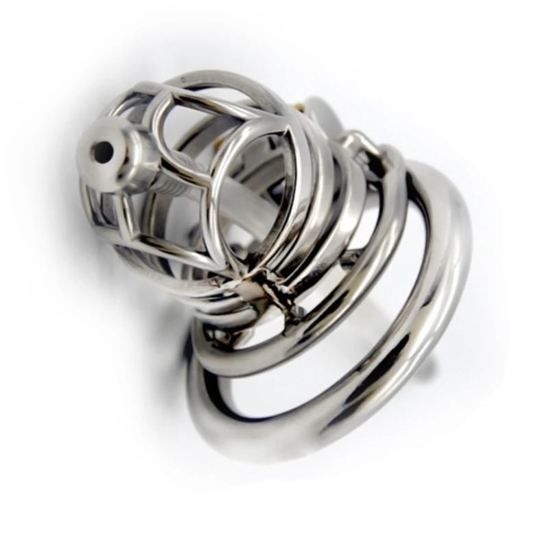 Новинка 2020 полый Мужской Пояс верности клетка из нержавеющей стали замок с