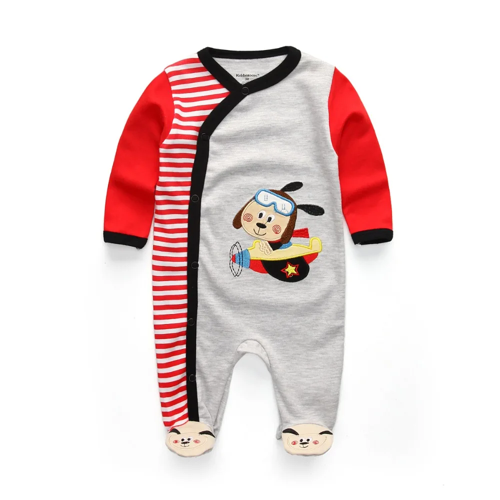 Детские комбинезоны Kiddiezoom детская одежда Одежда для новорожденных мальчиков и