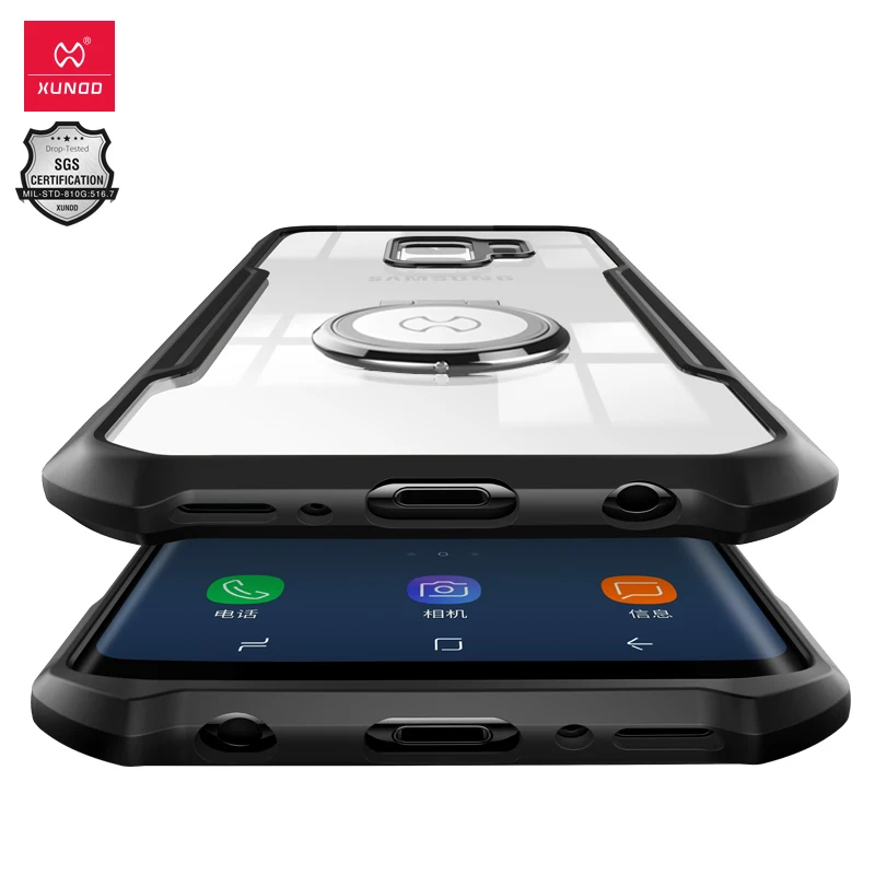 Xundd для samsung Galaxy S8 S9 чехол Примечание 8 Магнитный Автомобильный держатель Стенд