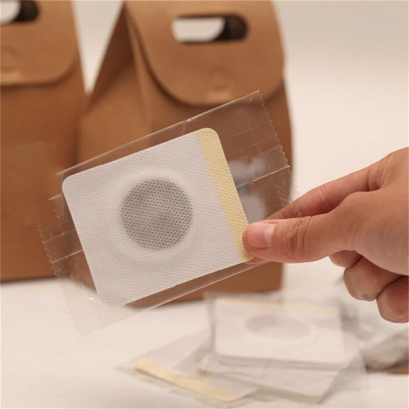 10 шт./упак. фитнес китайская медицина стикер для похудения и пупка тонкий