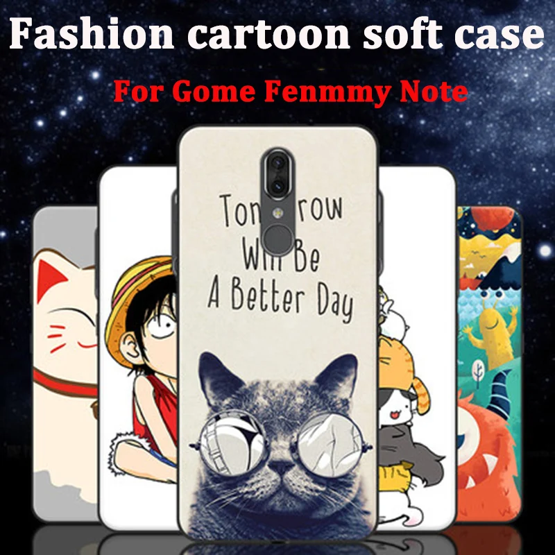Чехол для Gome Fenmmy Note Модный милый мультяшный мягкий чехол 2018X38a телефона 2018 X38a
