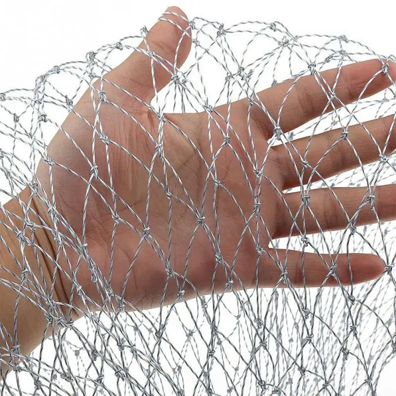 Нейлоновая рыболовная сеть Портативный приманка Клетка Складной ромбовидная