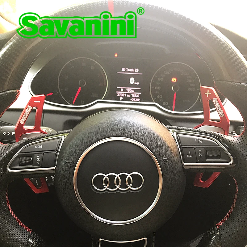 Savanini DSG руль Шестерни переключения передач Расширение для Audi A3/A4/A5/Q3/Q5/Электронный платёж(Телеграфный перевод)/S3/R8/A6 автомобильные аксессуары
