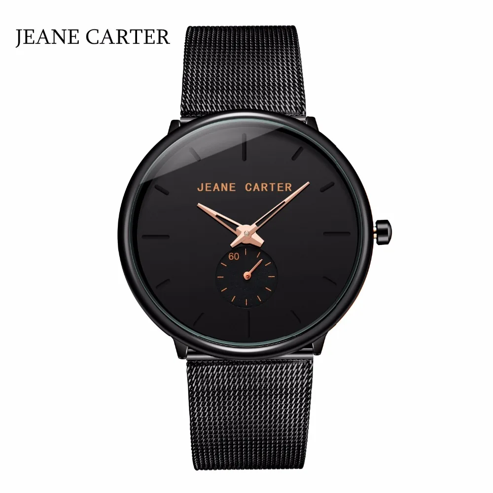 2019 модные мужские часы Топ бренд Роскошные Кварцевые повседневные тонкие