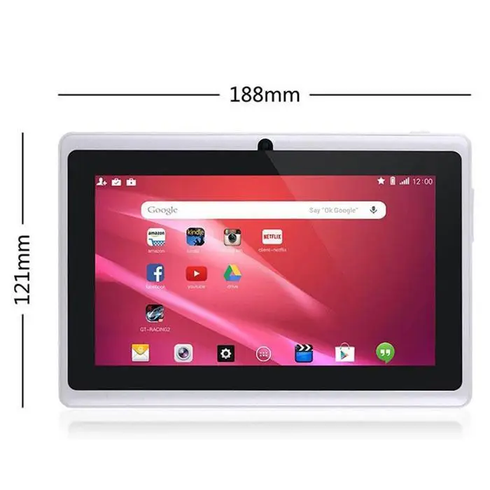 Унисекс 7 дюймовый Android Quad-Core Tablet 3000 mAh PC 512 casual wireless+ 8GB инструкция по эксплуатации wifi Bluetooth PC