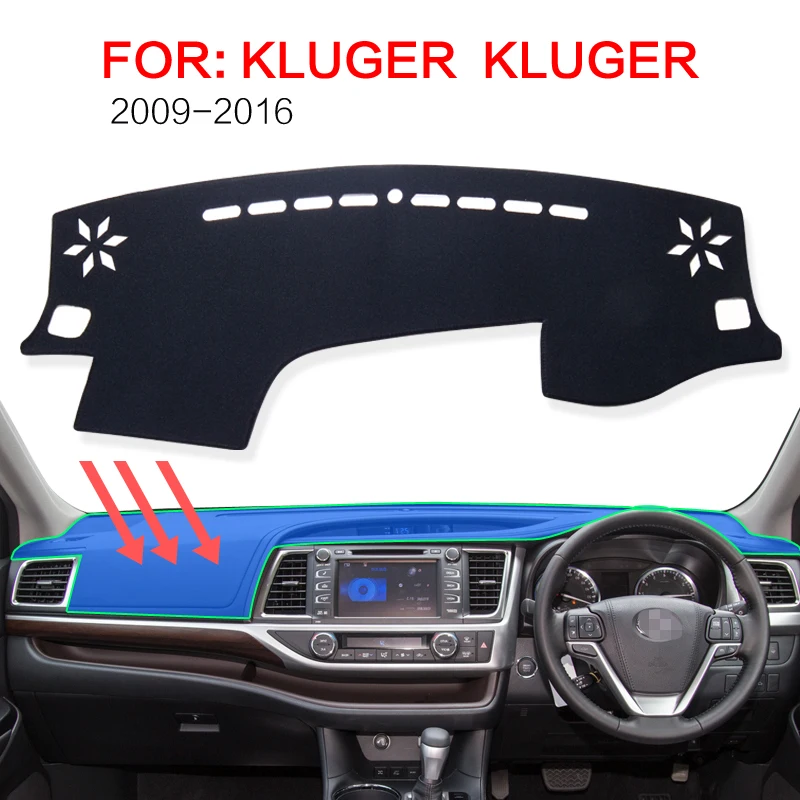Smabee для Toyota Highlander XU50 Kluger коврик с рельефом коврик для панели приборной панели автомобиля Автомобильный интерьер