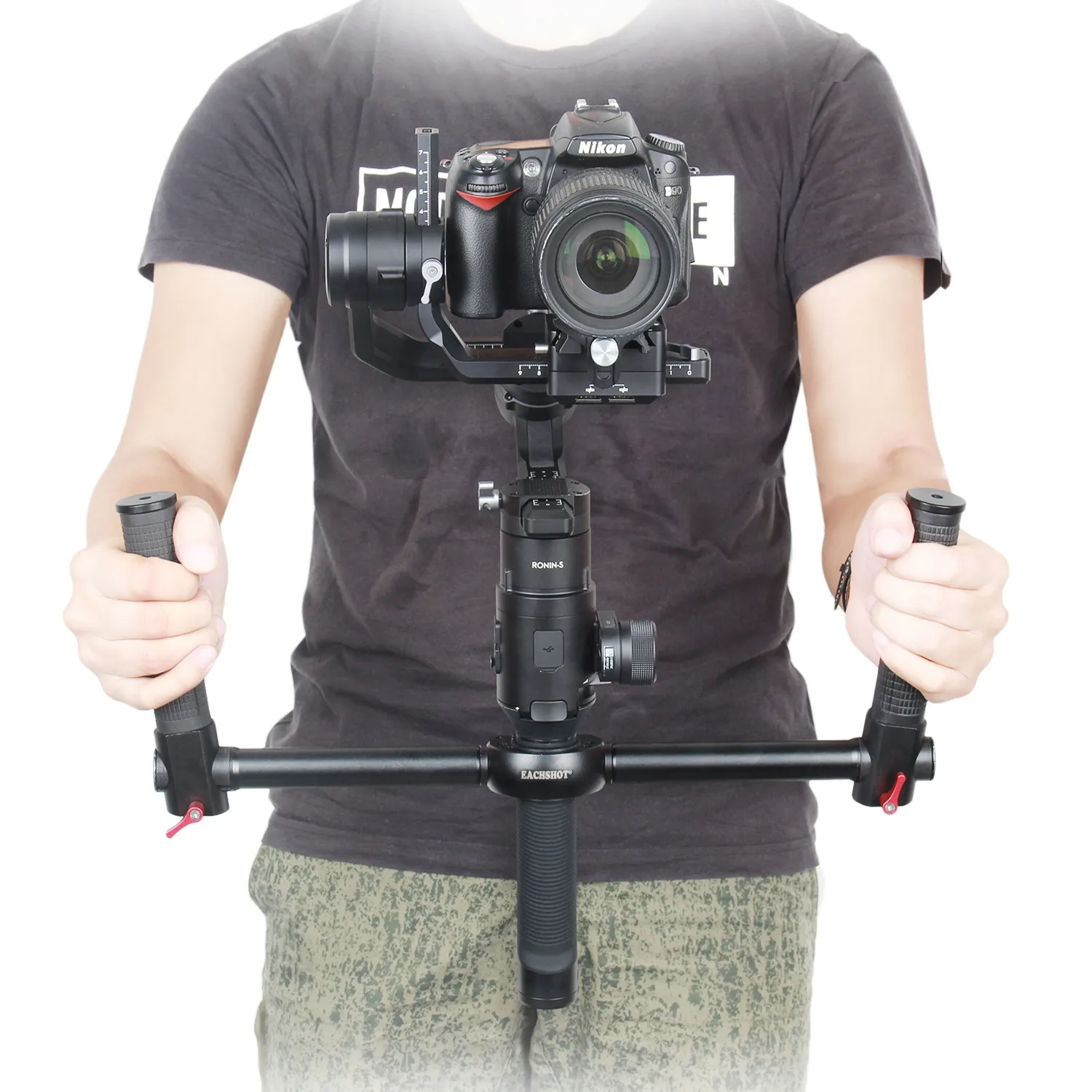 Ручной ручной держатель EACHSHOT DH RoninS с двумя ручками для DJI Ronin S SC|Аксессуары систем