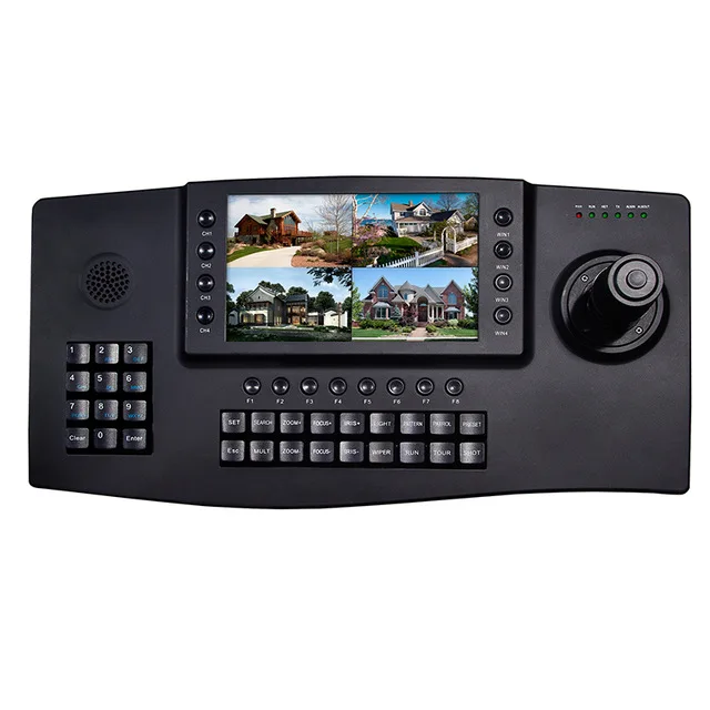 7 дюймовый CCTV контроллер безопасности 4d джойстик RS485 порты клавиатура ЖК экран