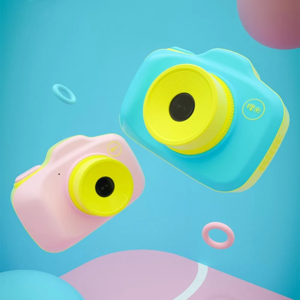 ECos дети мини цифровая фотокамера игрушки Обучающие фотографии подарки малыш