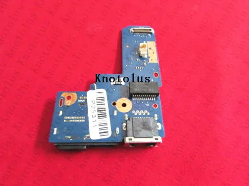 VILE1 NS A042 A042P для lenovo ThinkPad E431 DC Мощность разъем ethernet RJ45 порт плата монтажная