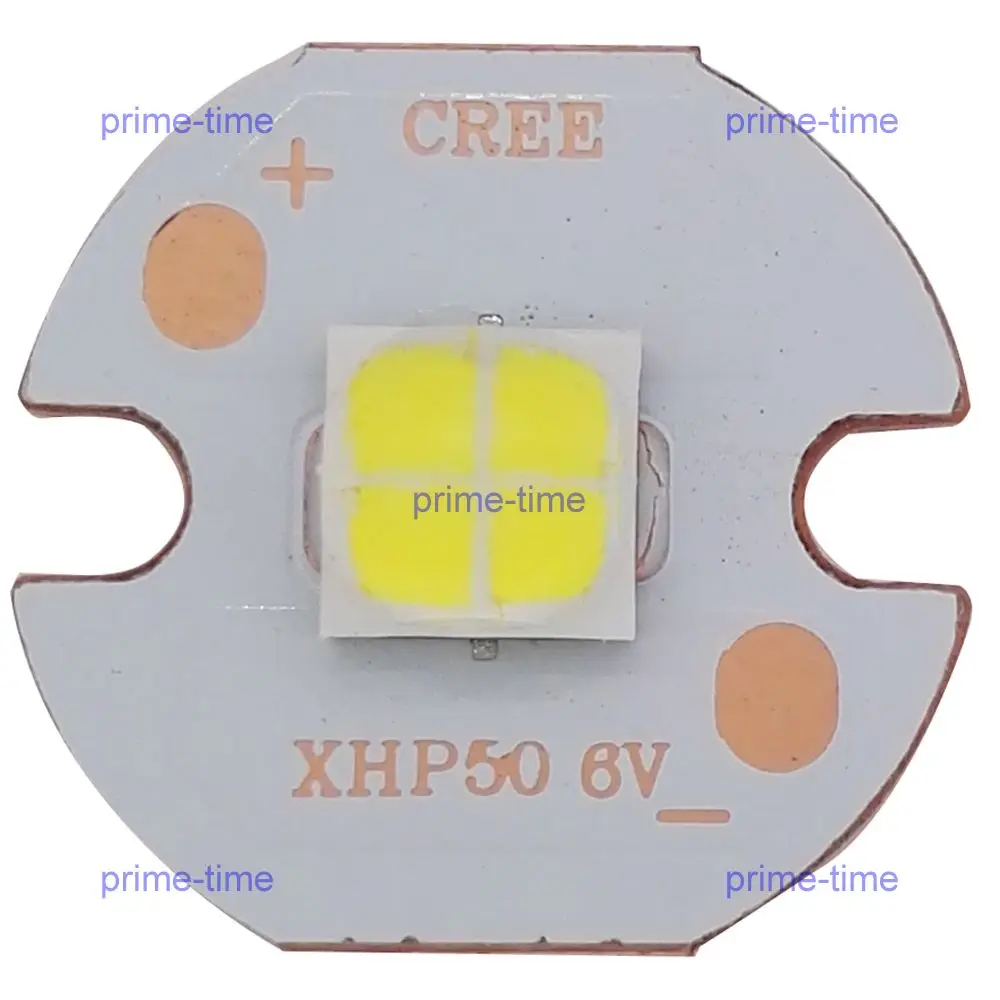 Cree XHP50 6V 12V 6500K Cool White 5000K Neutral 3000K Warm LED Emitter 2546lm 19W J2 Dide on 16mm 20mm Copper PCB |