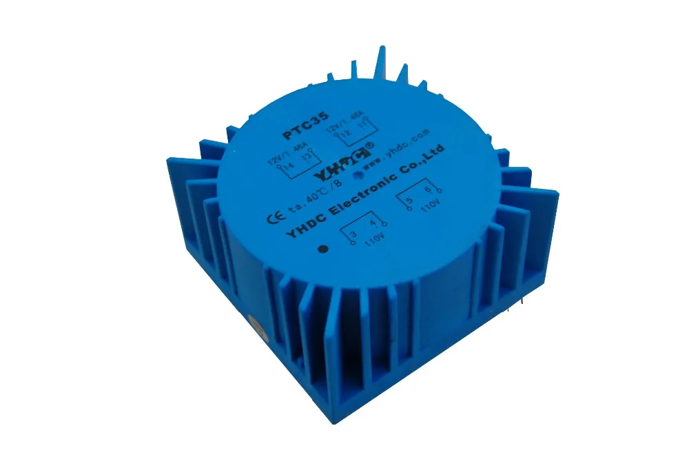 PTC35 для использования аудио Мощность 35VA 2*110V 2*22V тороидный трансформатор