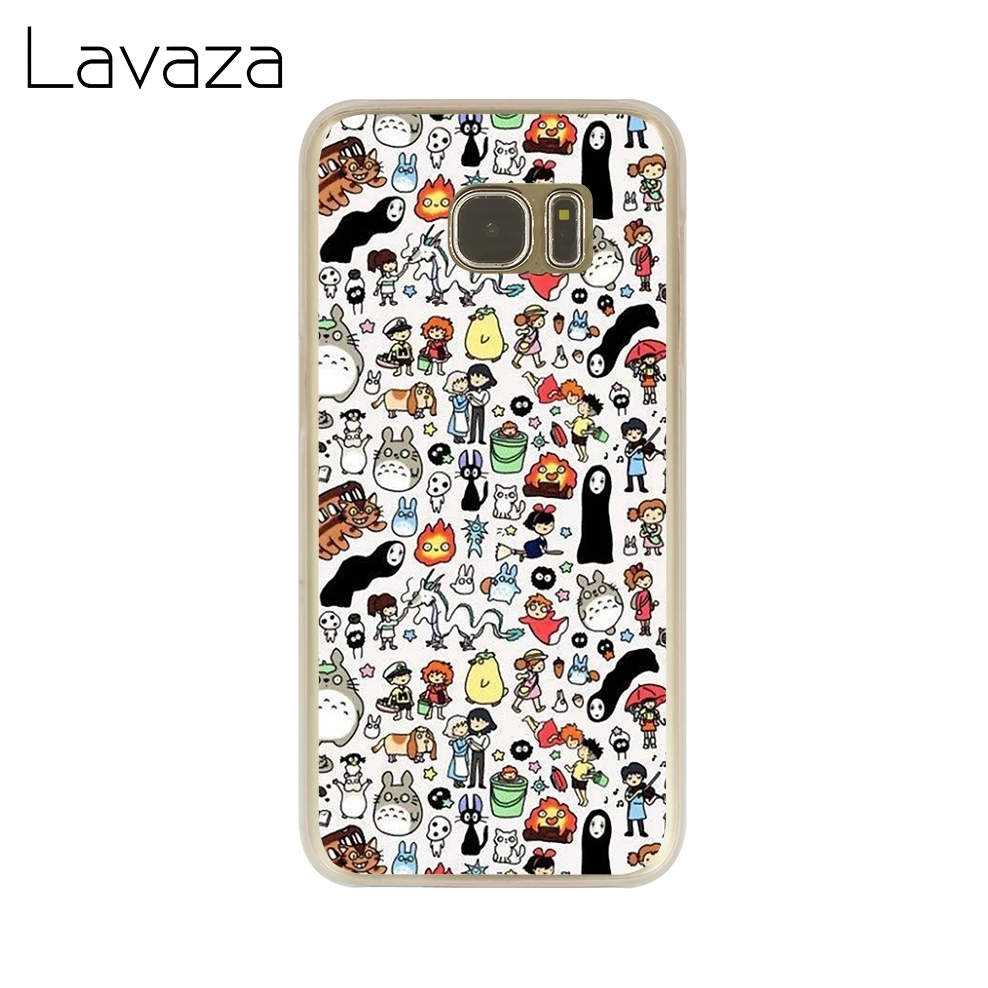 Lavaza Spirited Away Totoro чехол для телефона samsung Galaxy J7 J6 J5 J3 J1 J2 2018 2017 2016 2015 США ЕС Версия |