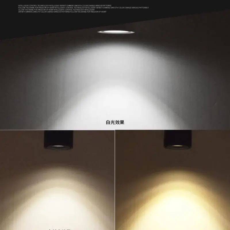 

Modern Small Lamp Led Bulbs Embedded Cob Trunk Lamps Nordic Background Wall Corridor Entrance ceiling Lights