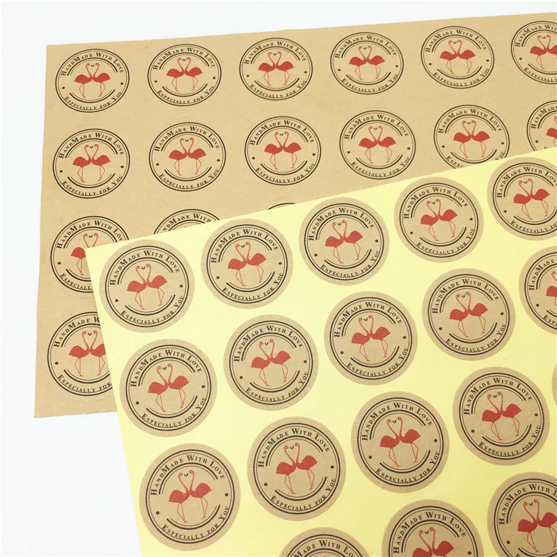 300 pcs 3.5x3.5cm multi-style sticker birthday cake decoration self-adhesive wedding party thank Sticker Free Shipping | Дом и сад
