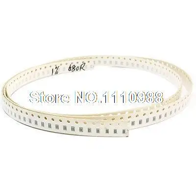 

200 Pcs 0805 680 ohm Flexible Surface Mount SMD SMT Chip Resistors Strips