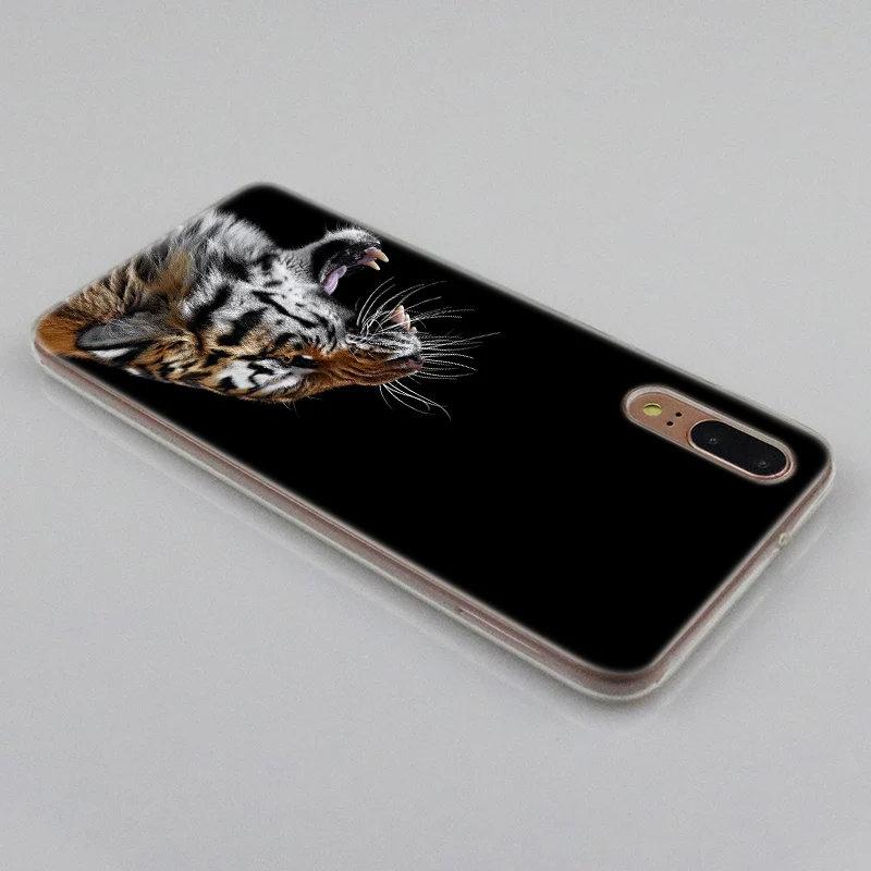hot animal tiger cub soft silicone case for huawei p30 p20 p10 p9 p8 lite 2017 p30 p20 pro mini p smart 2019 plus fashion cover free global shipping