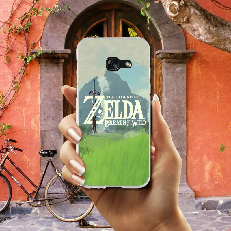 Мягкий чехол для телефона Samsung Galaxy S2 S3 S4 S5 Mini S6 S7 S8 S9 S10 Lite Edge Plus Note 4 5 8 9 Shell Legend of Zeldas