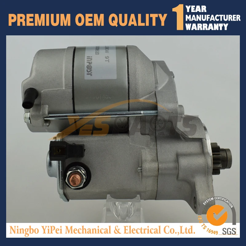 15504-63011 15504-63012 Новый Стартер для генераторной установки KUBOTA GL5500S GL6500S D1005 |