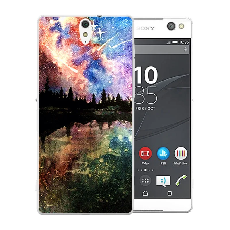 Для Sony Xperia C5 Ultra/Dual E5553 E5506 E5533 Мягкий силиконовый чехол с рисунком лошади для