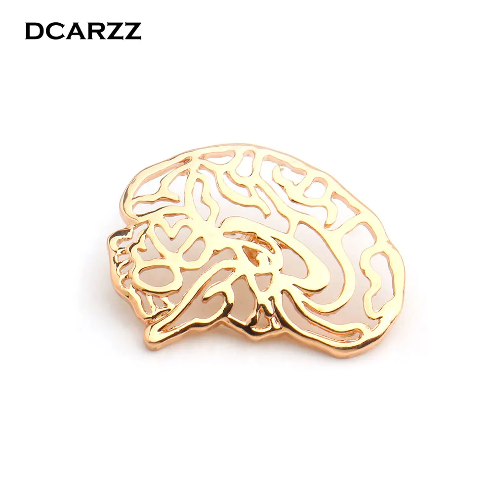 Черепно мозговой нерв анатомии Шарм Pin металлический значок брошь медицинские