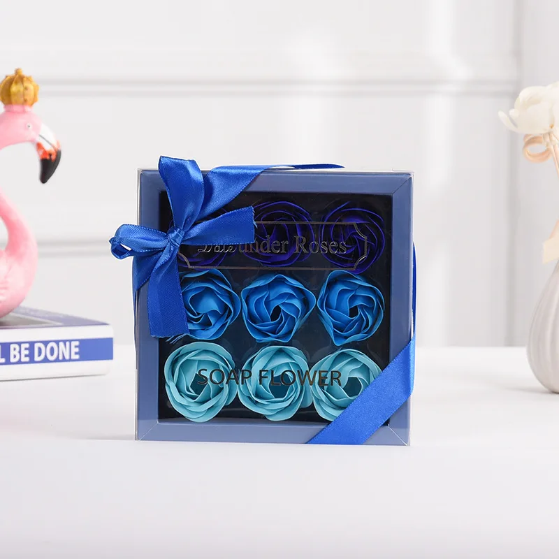 Bathing Soap Red Flower Petals Rose Petal Valentine's Day Mother's Wedding Gift for Lover&ampFriend&ampMother | Дом и сад