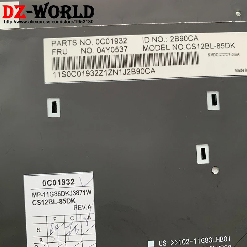 Датская клавиатура с подсветкой DEN DK для Thinkpad T430 T430i T430S T530 T530i W530 X230 X230i подсветка