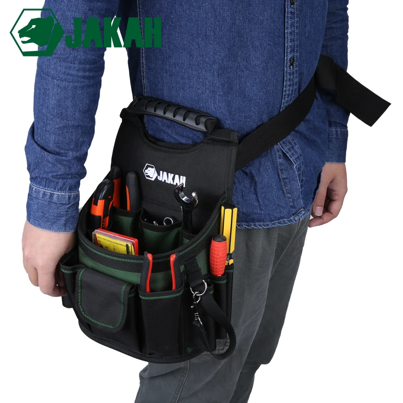 Сумка электрика JAKAH уплотненная сумка из ткани Оксфорд для хранения инструменты