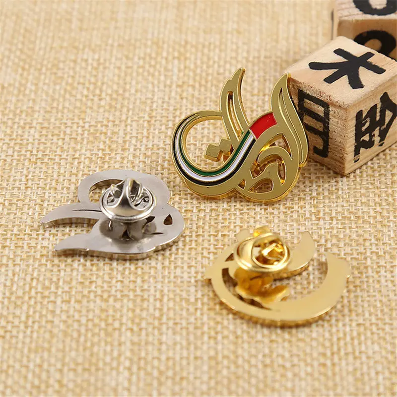 Заводские Заказные Золотые Сувенирные булавки ОАЭ с магнитами|Булавки и значки| |