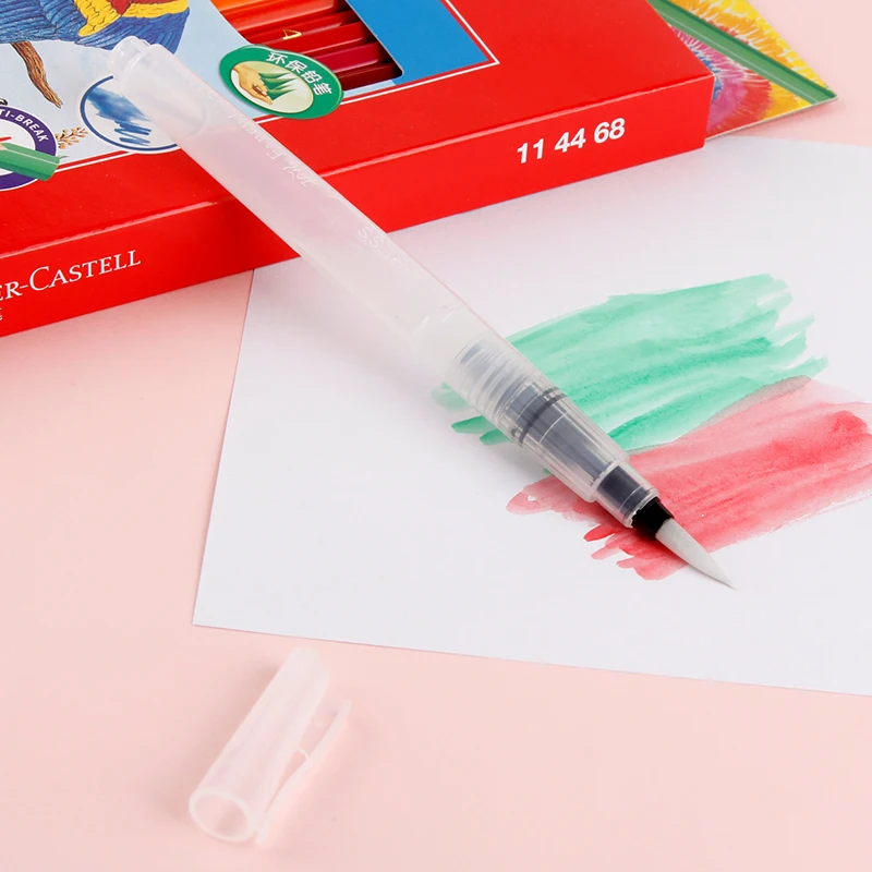 Кисть для акварели Faber Castell ручка хранения воды акварельной живописи цветной