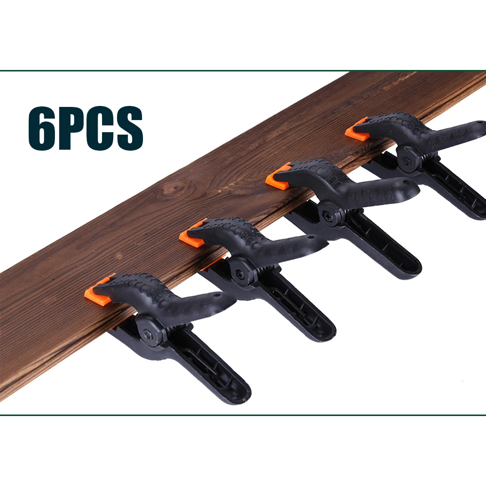 6 шт./лот 4 дюймовый пластиковый нейлоновый деревянный зажим Jig