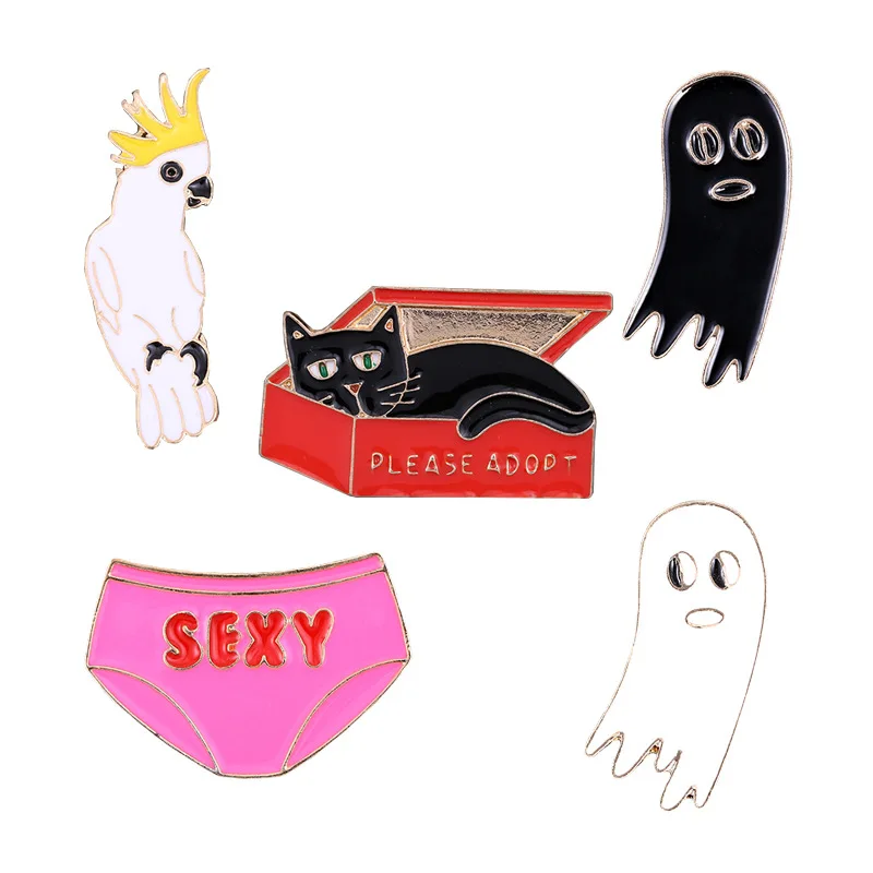 Европейские и американские ювелирные изделия котенок попугай душа розовый