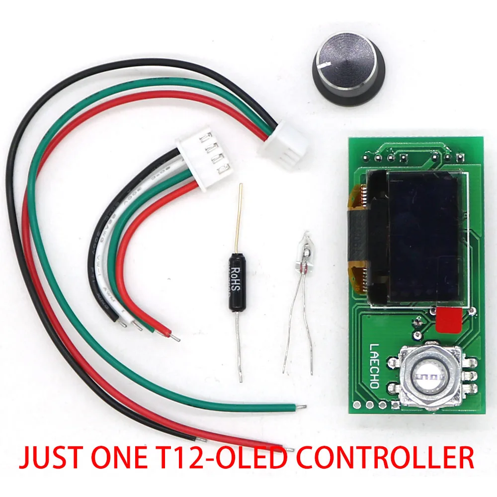 

Паяльная Станция QUICKO T12 STC-OLED DIY Цифровой Регулятор Температуры С Металлическим Корпусом 200C-480C Регулируемый Сваро...