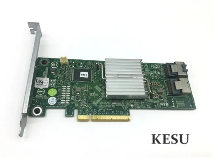 Оригинальный контроллер Dell Perc H310 SATA / SAS HBA RAID 6 Гбит/с PCIe x8 LSI 9240 8i M1015 P20 IL