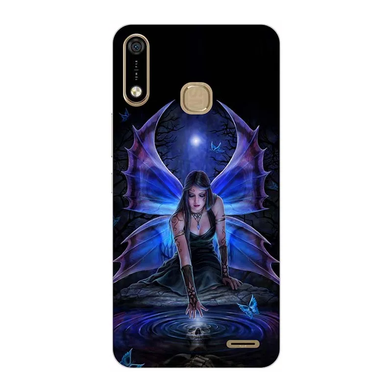 A184 Мягкий силиконовый чехол для телефона s для Infinix Hot 7 Pro X625B X624C Hot7 X624 6," чехол с принтом розовый волк милый узор Funda Para - Цвет: A184