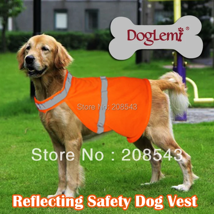 Регулируемый светоотражающий жилет DogLemi для собак и домашних животных охоты