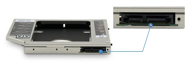 OEM 2nd жесткий диск HDD SSD Caddy для Acer Aspire 5538 ASUS u46u-bal6 u46e-bal7 n550lf замены uj862ac 9.5 мм |