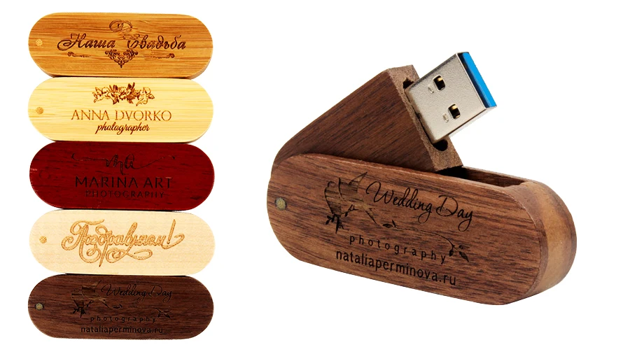 JASTER USB 3,0 лого заказной вращающийся деревянный USB флэш-накопитель Флешка карта памяти, Флеш накопитель 4 ГБ 16 ГБ 32 ГБ 64 Гб usb creativo