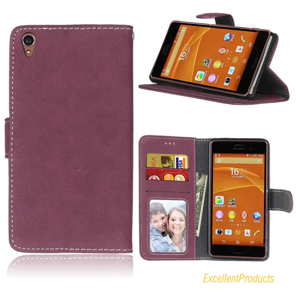 Чехол для мобильного телефона Sony Xperia Z3 Ультратонкий чехол-кошелек из